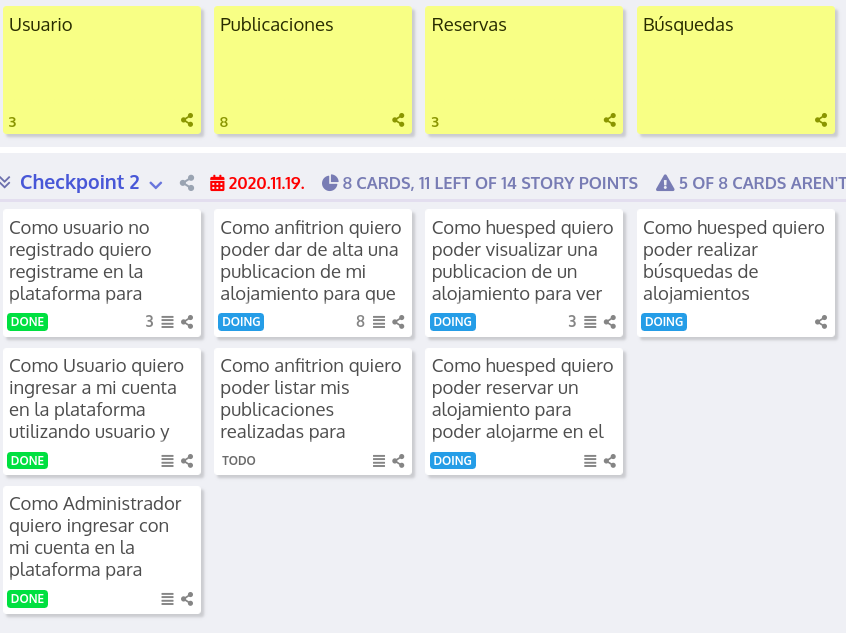 Historias Checkpoint 2